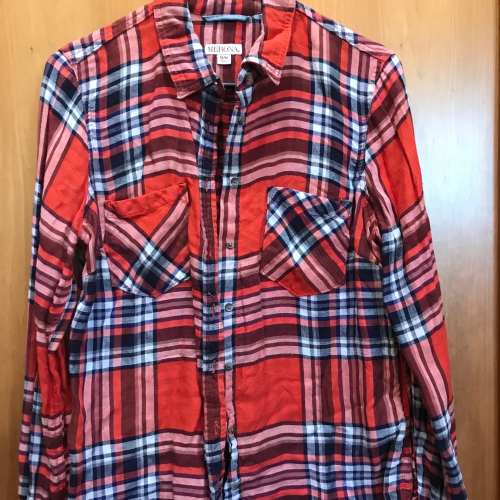 Merona plaid flannel